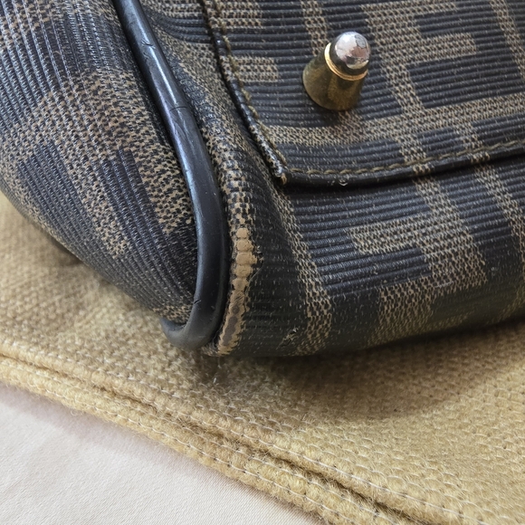 FENDI Vintage Small Zucca Boston Bag - Picture 13 of 16